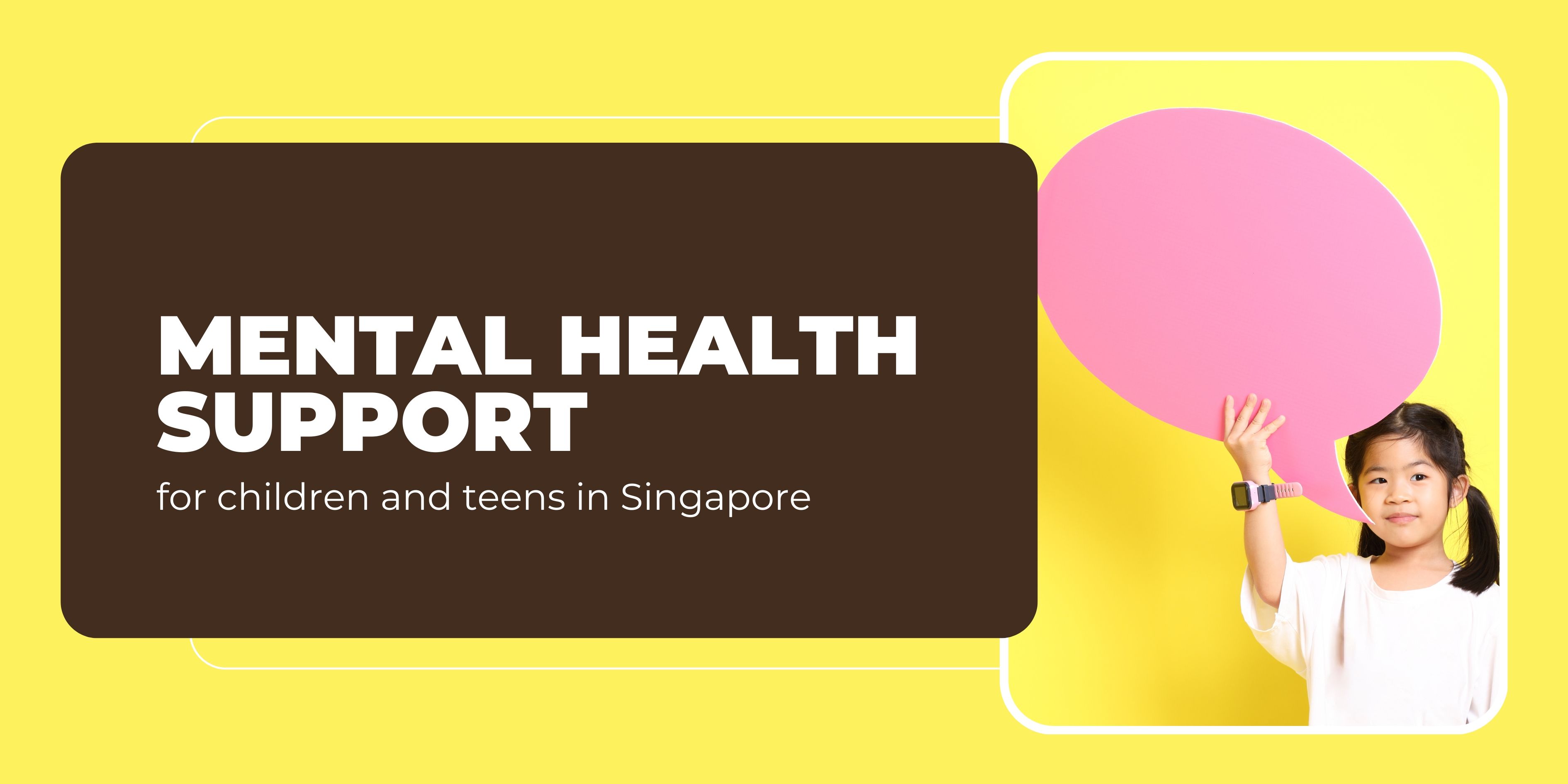 Counselling and mental health services for children in Singapore